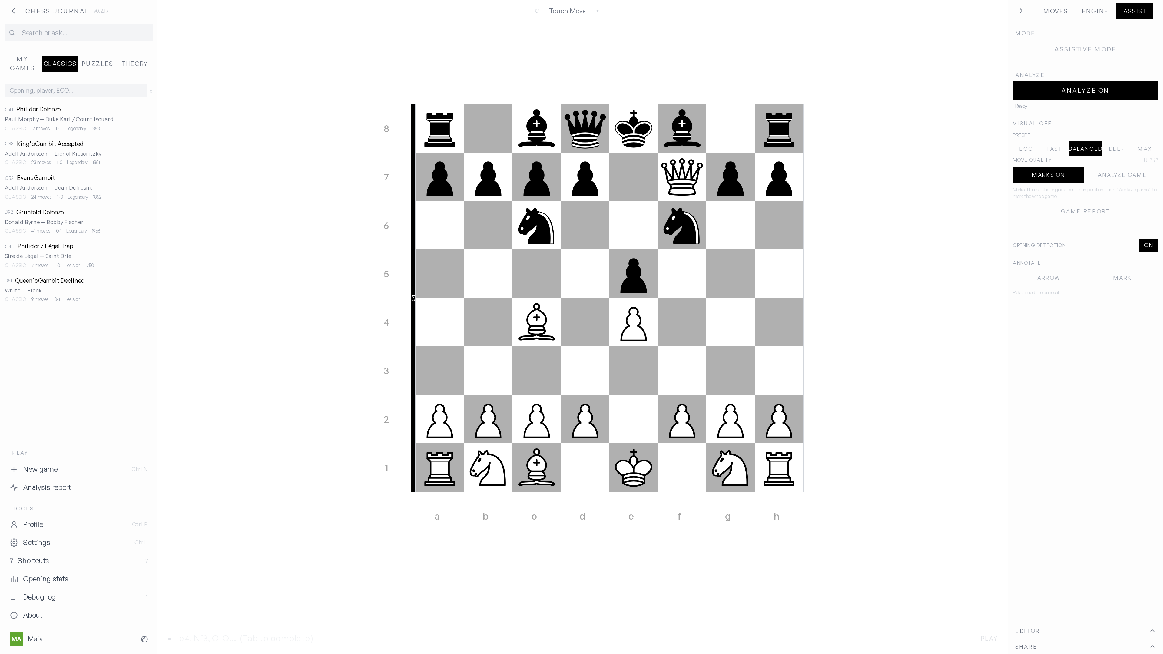 Classics library with legendary games