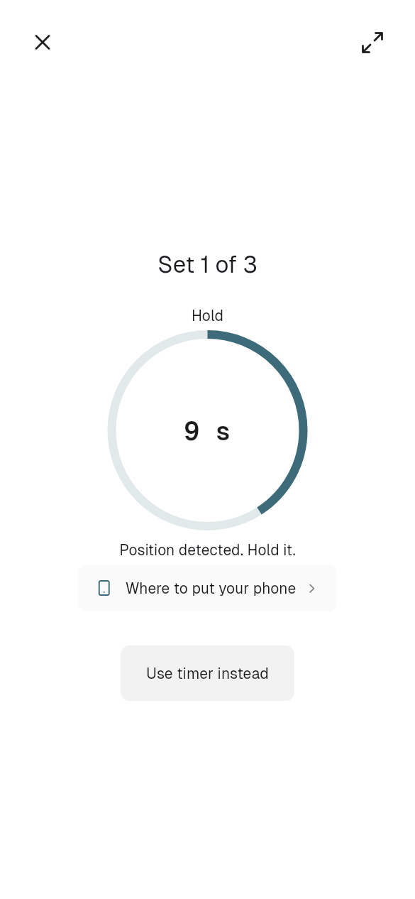 Counts for you, with your phone's sensors