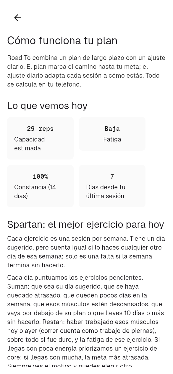 Sube sin lesionarte